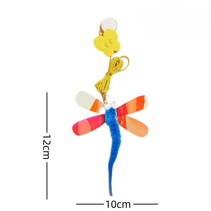 Moo - Hanging Dragonfly Cat Toy 3pcs