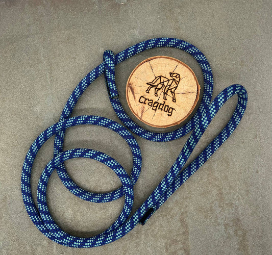 Slip Dog Leash - Upcycled Climbing Rope - Random Color