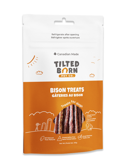 Bison Treats For Dogs 100g/3.53oz