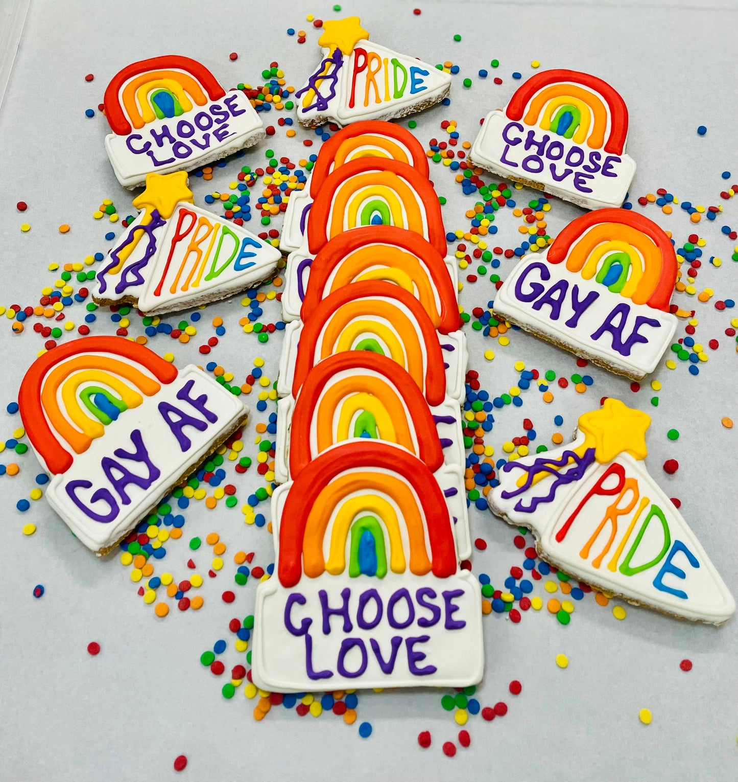 Pride Pup Cookies 2025