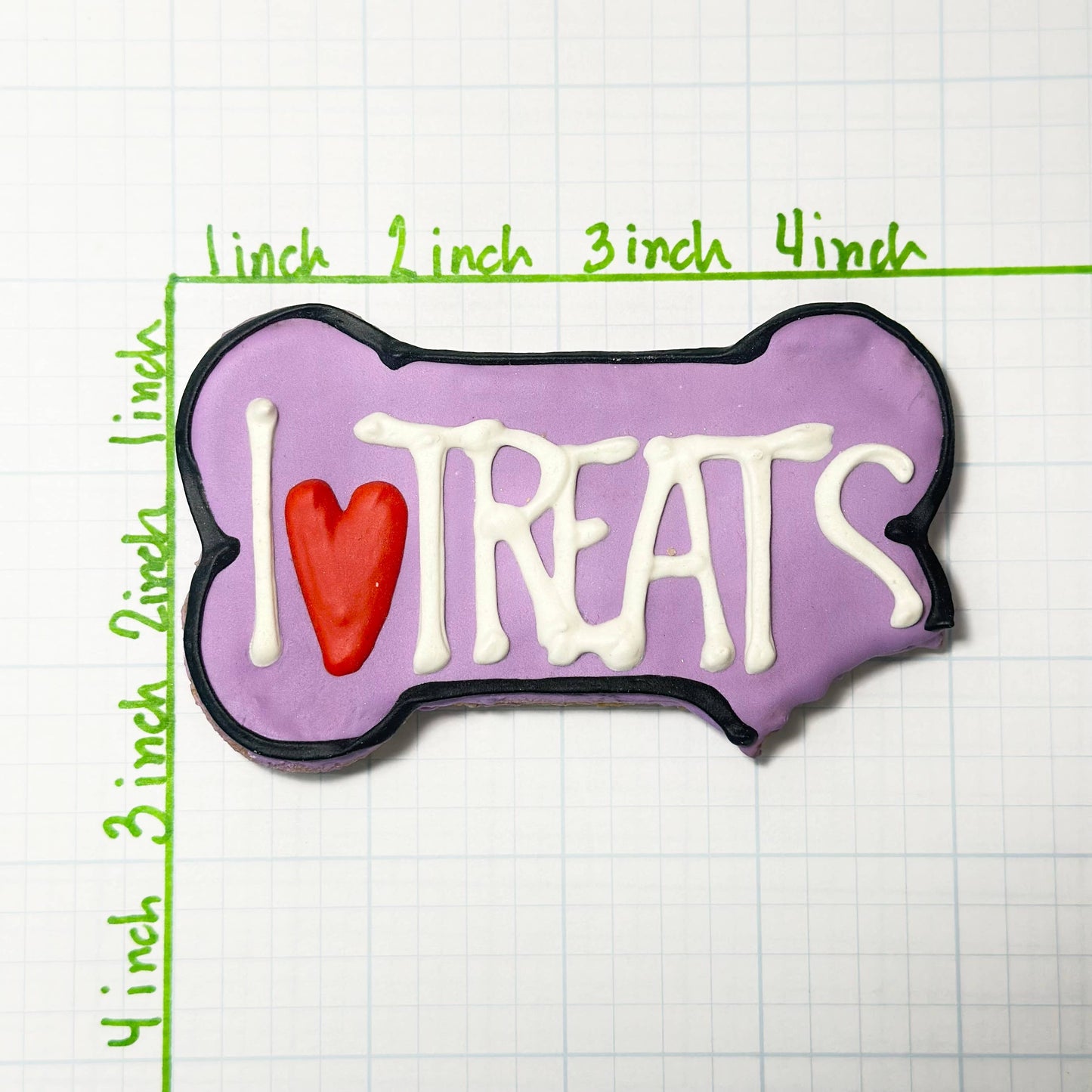Cookie - I Heart Treats Bone