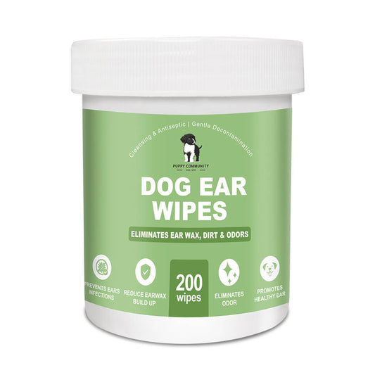 Dog Ear Wipes by Puppy Community