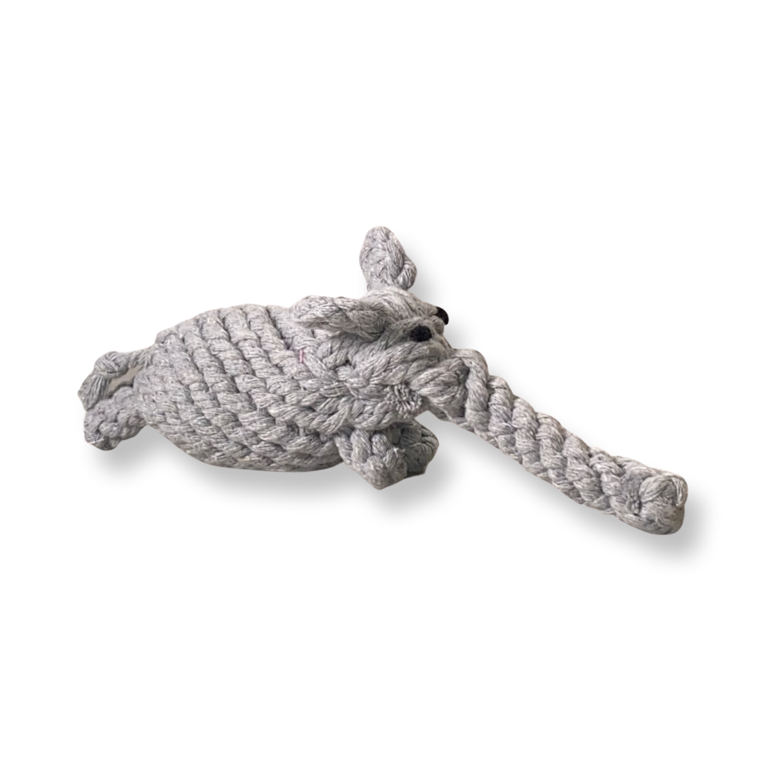 Elephant Rope Dog Toy