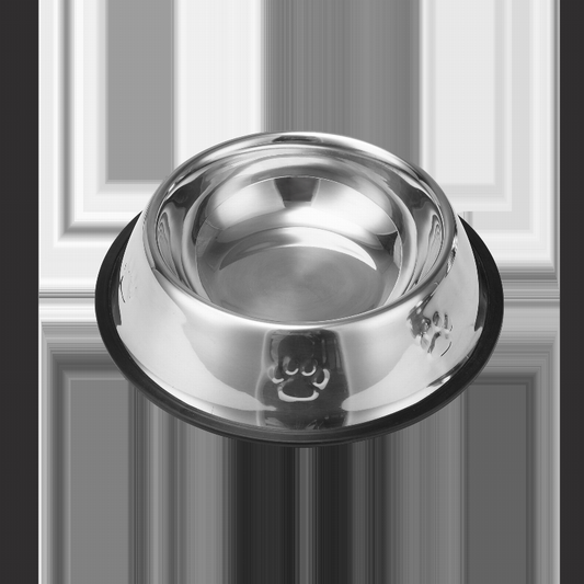 Anti-Skid Stainless Steel Puppy Food or Water Bowl