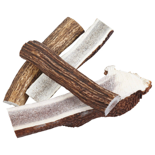 Grade A Split Elk Antler Dog Chews