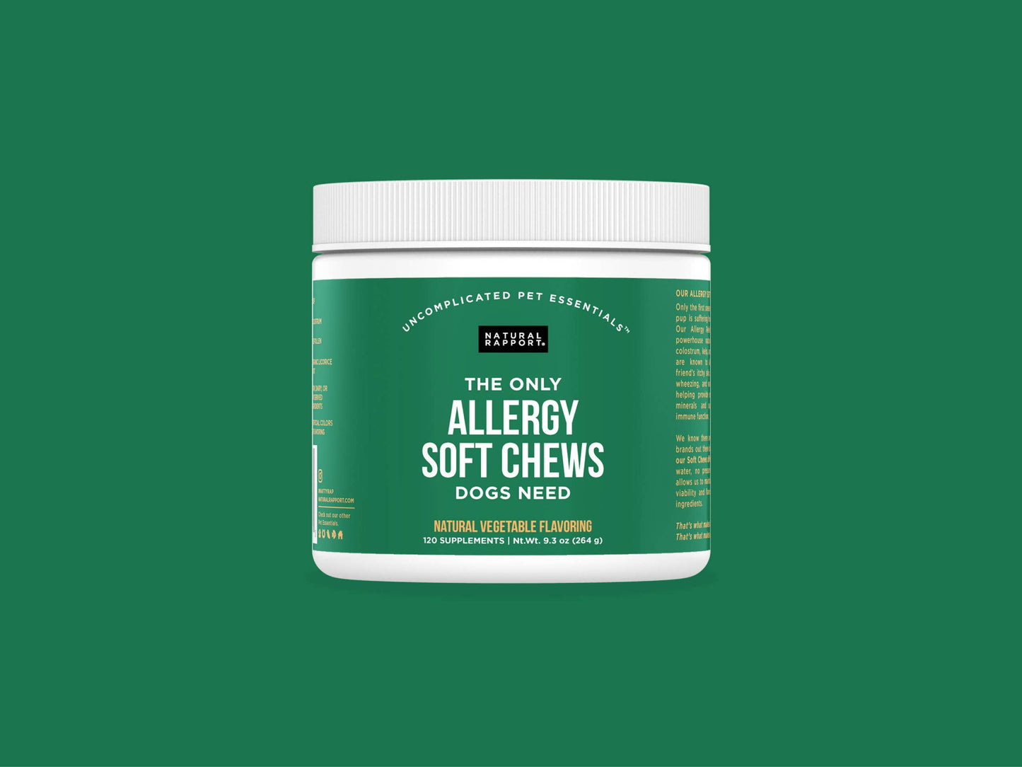 The Only Allergy Soft Chews Dogs Needs