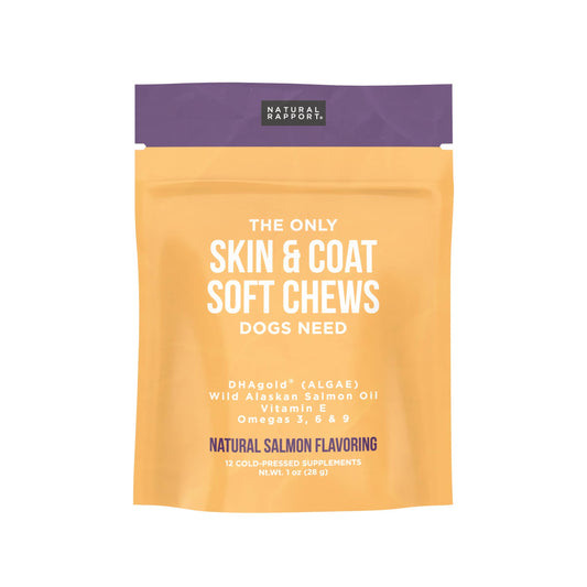 The Only Skin & Coat Soft Chews Dogs Need