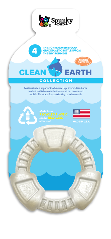 Clean Earth Recycled Ring by Spunky Pup